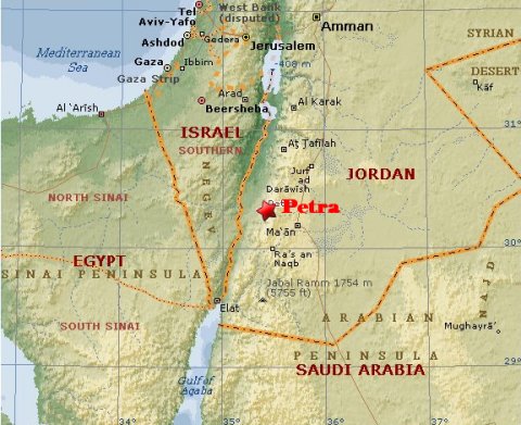 Petra Map 01 
